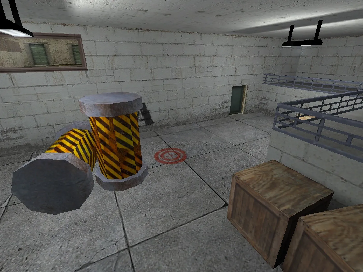 Скриншот  Карта de_greybore для CS 1.6: зоны, точки, баланс сторон, .nav для ботов и оптимизация wpoly/epoly