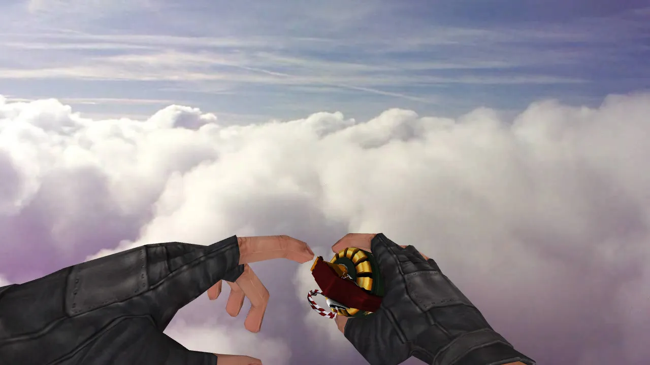 Скриншот Модель «Xmas Flashbang» для CS 1.6: v_, p_, w_ с анимацией осмотра, звуки и качество текстур