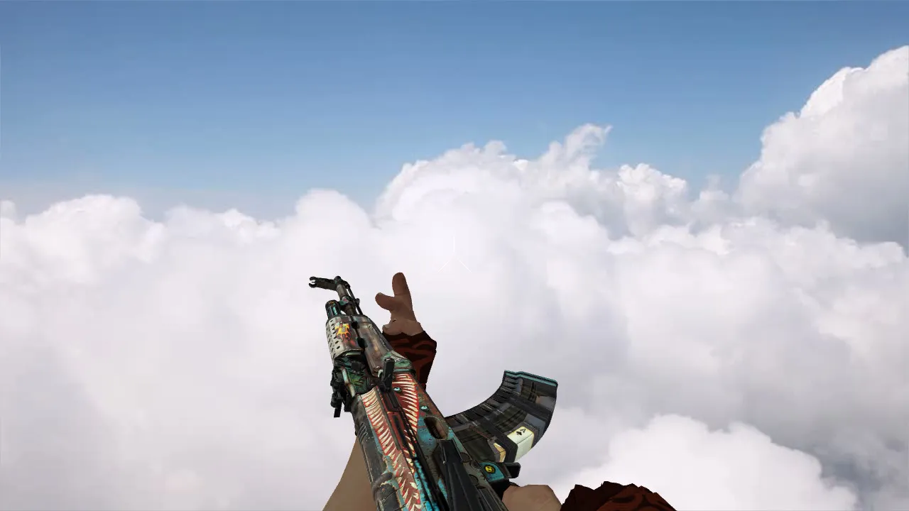 Скриншот Модель «AK-47 Nibbler» для CS 1.6 - Уникальный Скин