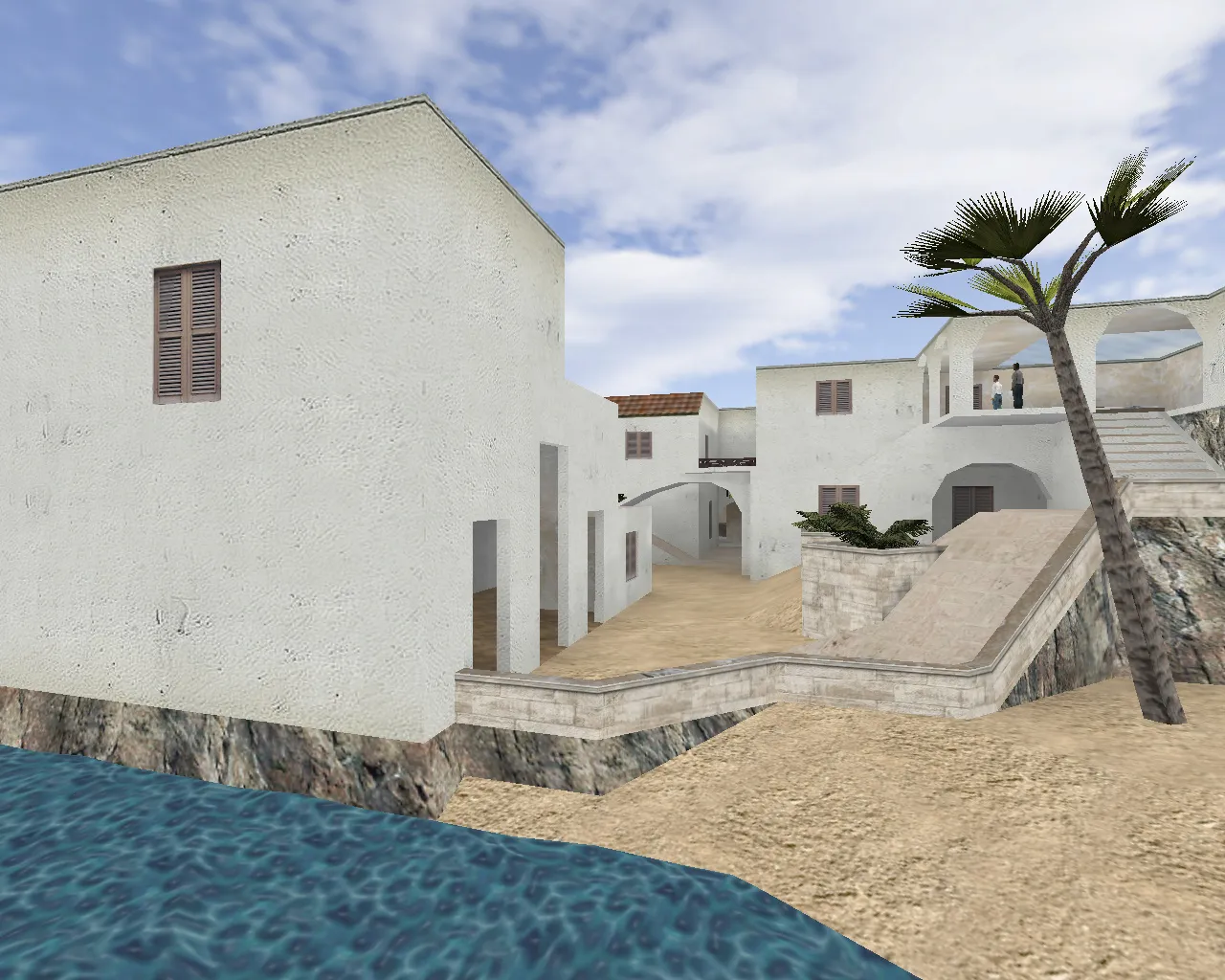 Скриншот  Карта «cs_skylight» для CS 1.6: точки, маршруты, оптимизация и настройка сервера