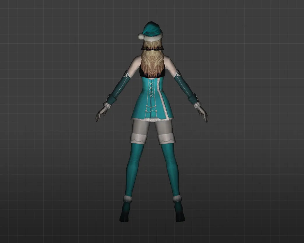 Скриншот Модель «Снегурочка» для CS 1.6 - Уникальный скин в штатском