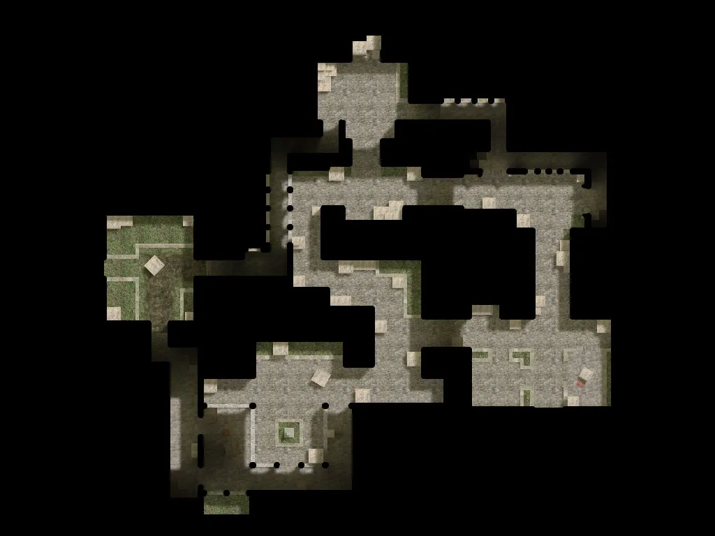 Скриншот  de_azoic — карта для CS 1.6: точки, баланс сторон, .nav для ботов, оптимизация wpoly/epoly