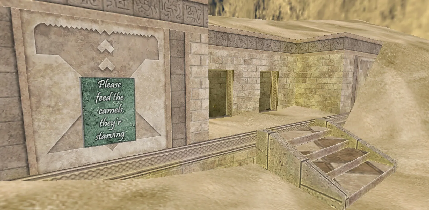 Скриншот  Карта de_sandstorm для CS 1.6 - Тактические возможности и баланс сторон