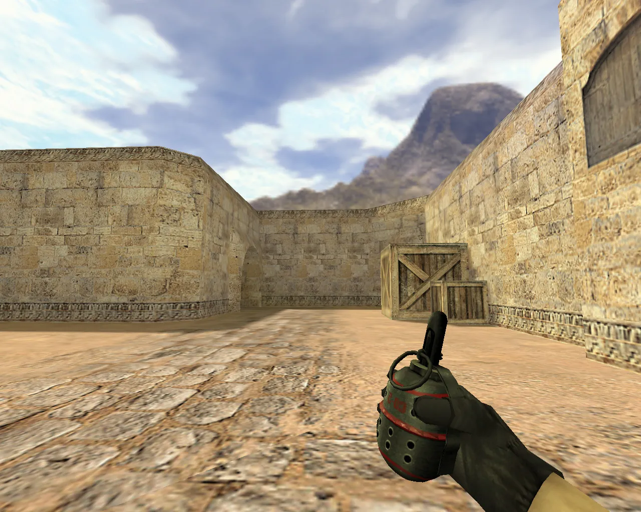 Скриншот v_ и p_ модели реалистичных гранат для CS 1.6: звуки, анимация осмотра и качество текстур