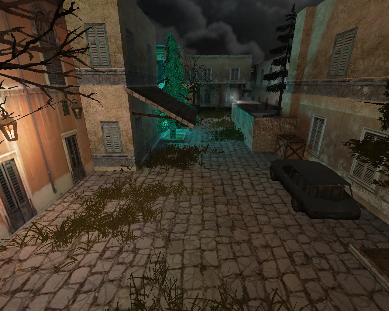 Скриншот  Карта de_midnight_13th для CS 1.6: тактические особенности и баланс сторон