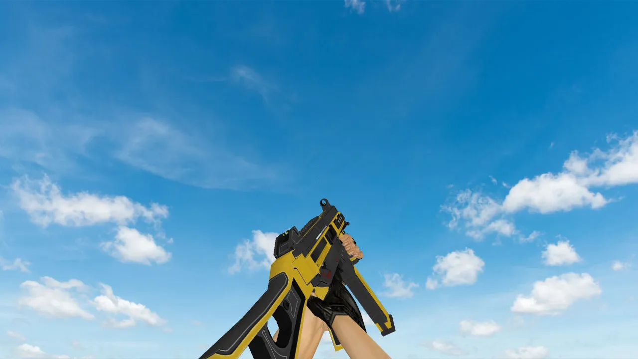 Скриншот Модель «UMP-45 Tech Forse» для CS 1.6: Обзор и Загрузка