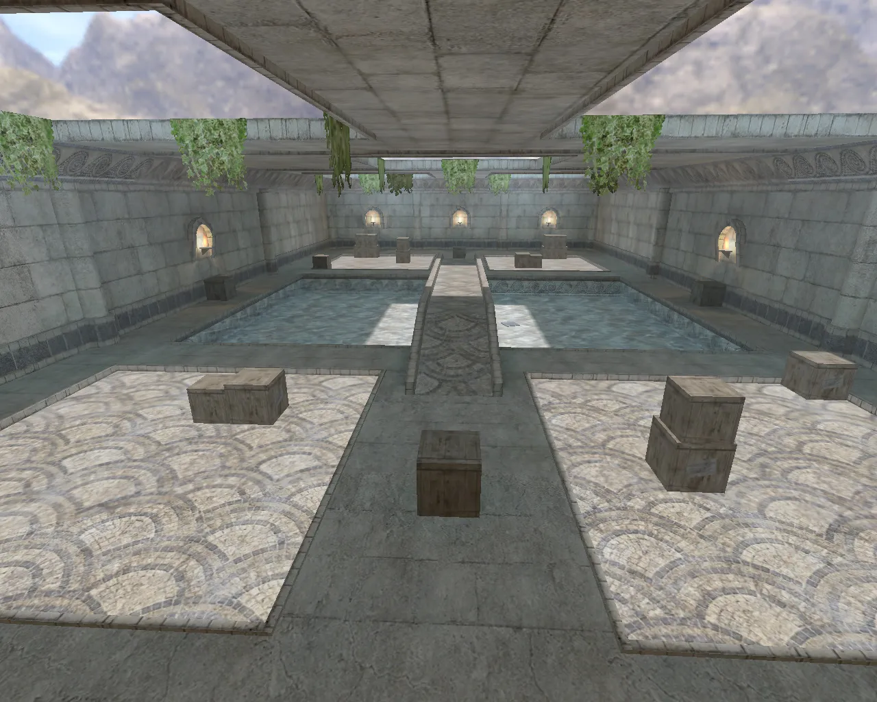 Скриншот  Карта awp_poseidon для CS 1.6: спавны, точки под AWP, баланс сторон и оптимизация