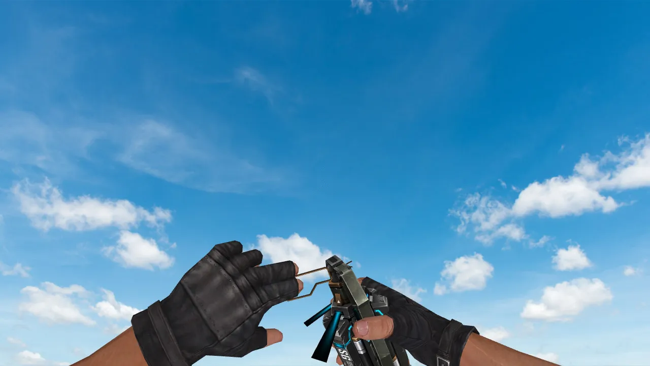 Скриншот Chain Grenade v_, p_, w_ модель гранаты для CS 1.6 с качественным звуком и анимацией осмотра