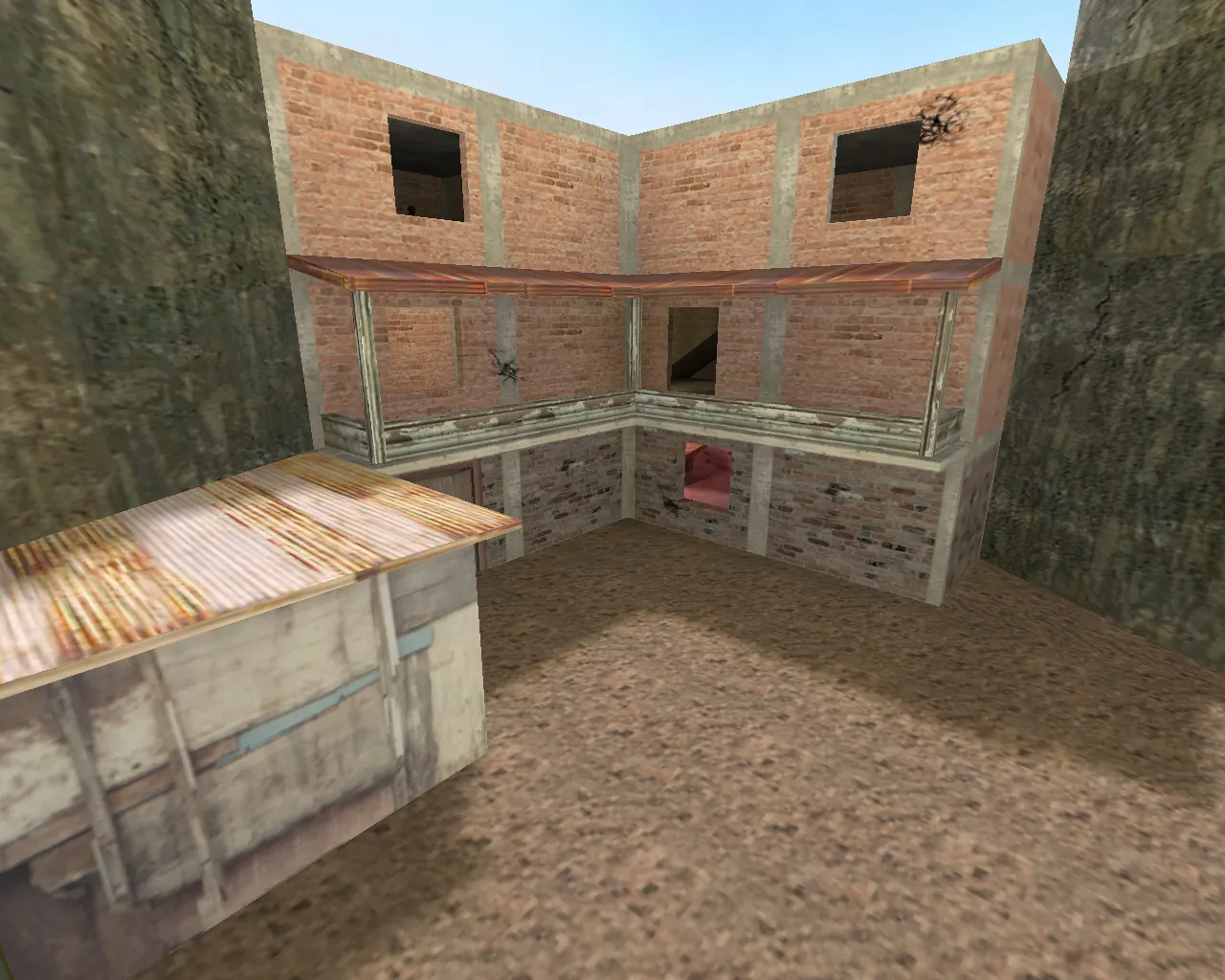 Скриншот  cs_rio карта для CS 1.6: тактика за Т и КТ, точки, боты .nav, оптимизация wpoly/epoly