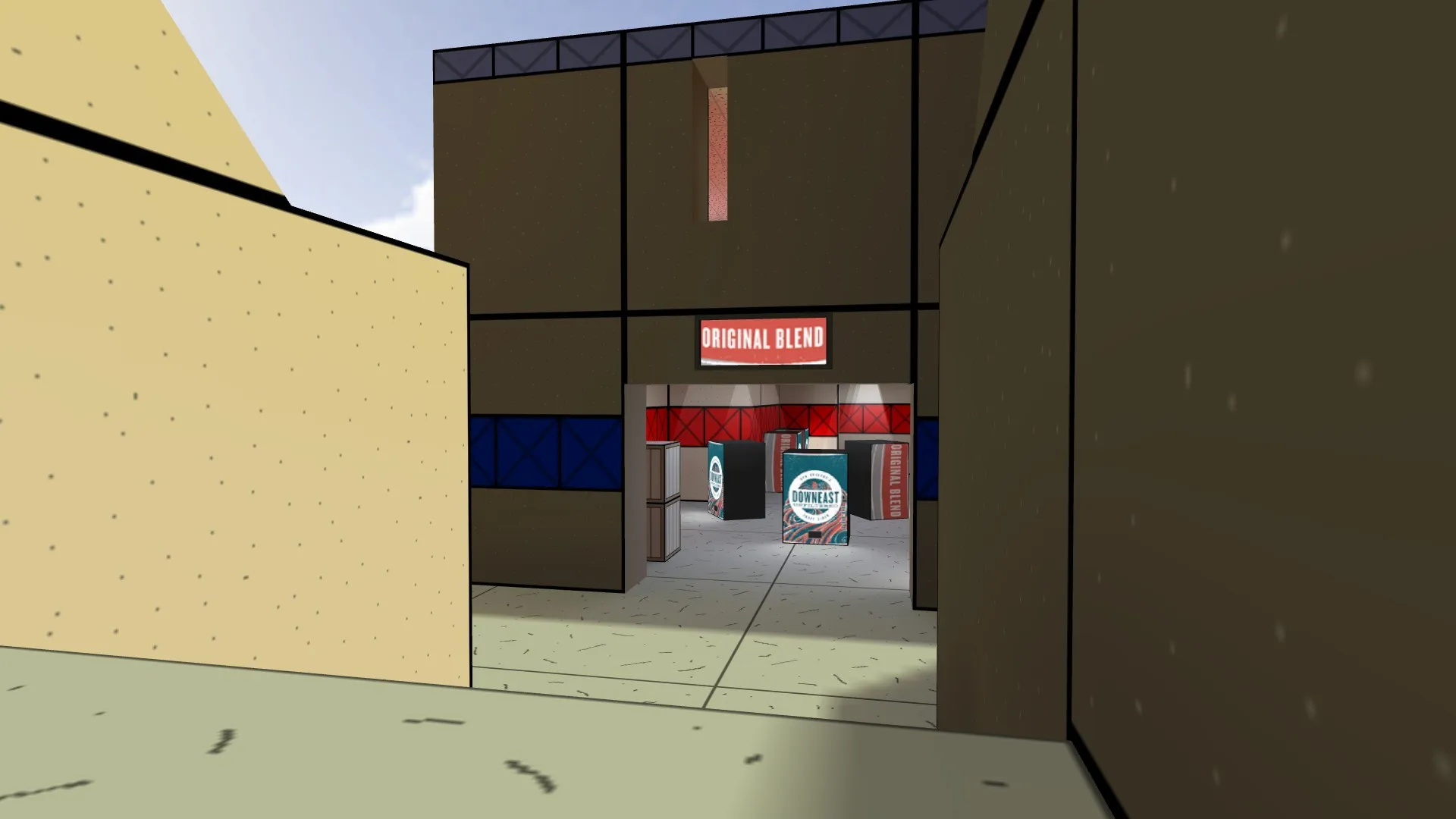 Скриншот  Карта de_msx1 для CS 1.6 - Тактические особенности и оптимизация