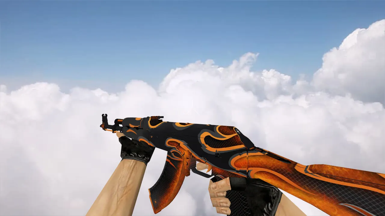 Скриншот Модель АК-47 Dark Matter для CS 1.6 - Качество и Уникальность