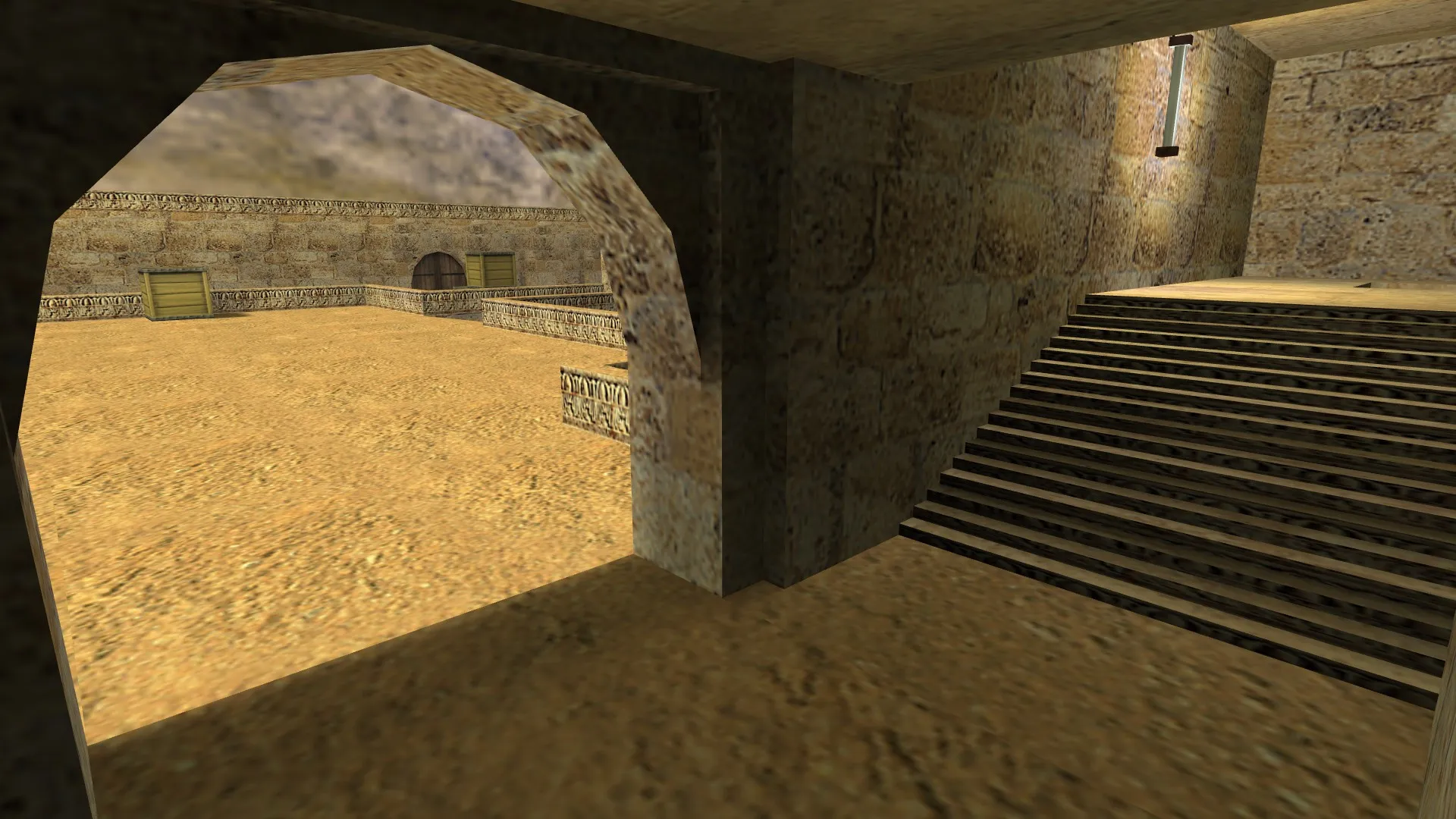 Скриншот  de_2storydust для CS 1.6: обзор карты, тактика сторон, оптимизация и .nav для ботов