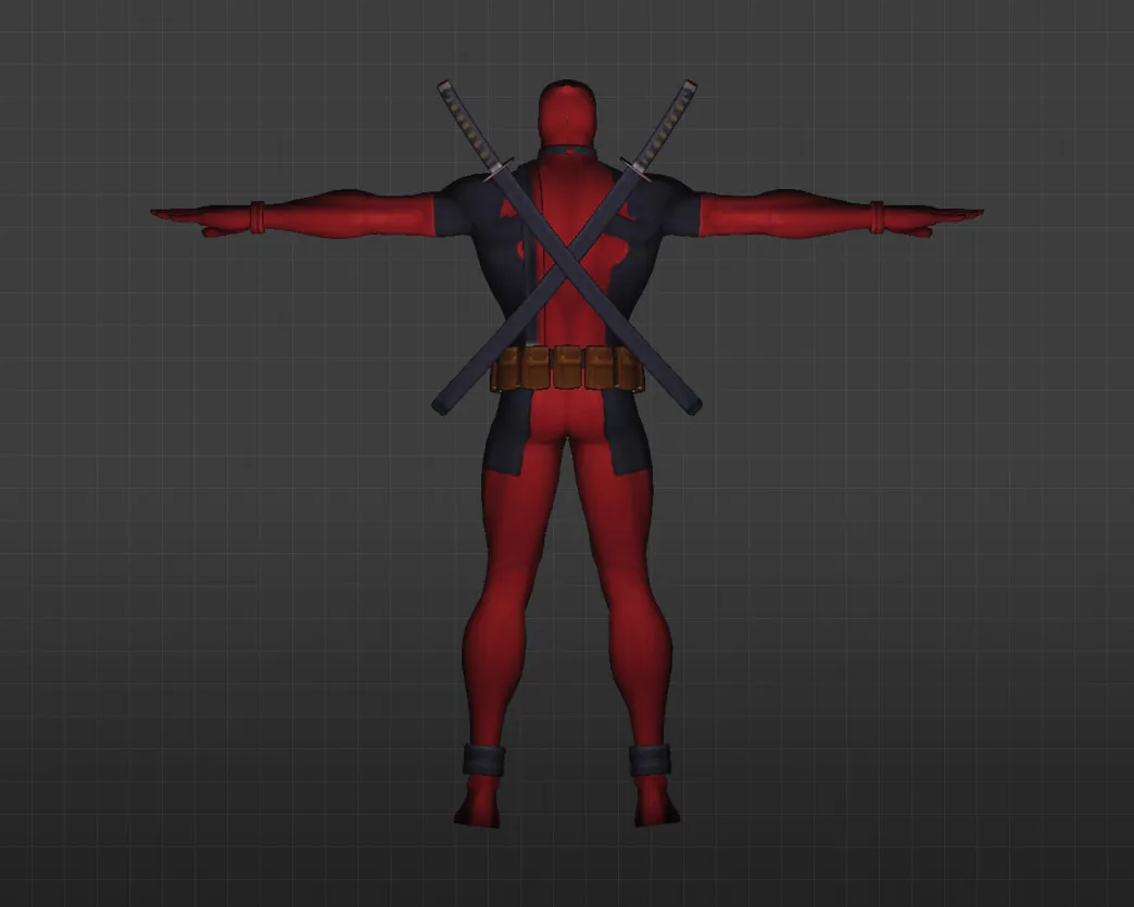 Скриншот Модель «Дэдпул» для CS 1.6 - Уникальный скин для настоящих фанатов