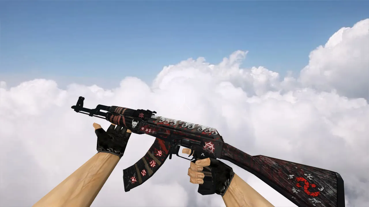 Скриншот Модель AK-47 Demon Hunter для CS 1.6 – Погрузитесь в бой