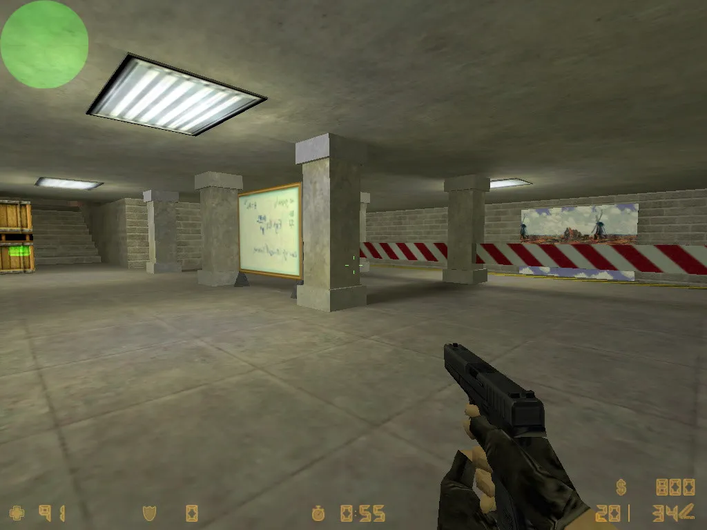 Скриншот  Карта de_tpoint2k4 для CS 1.6 - Уникальный игровой опыт