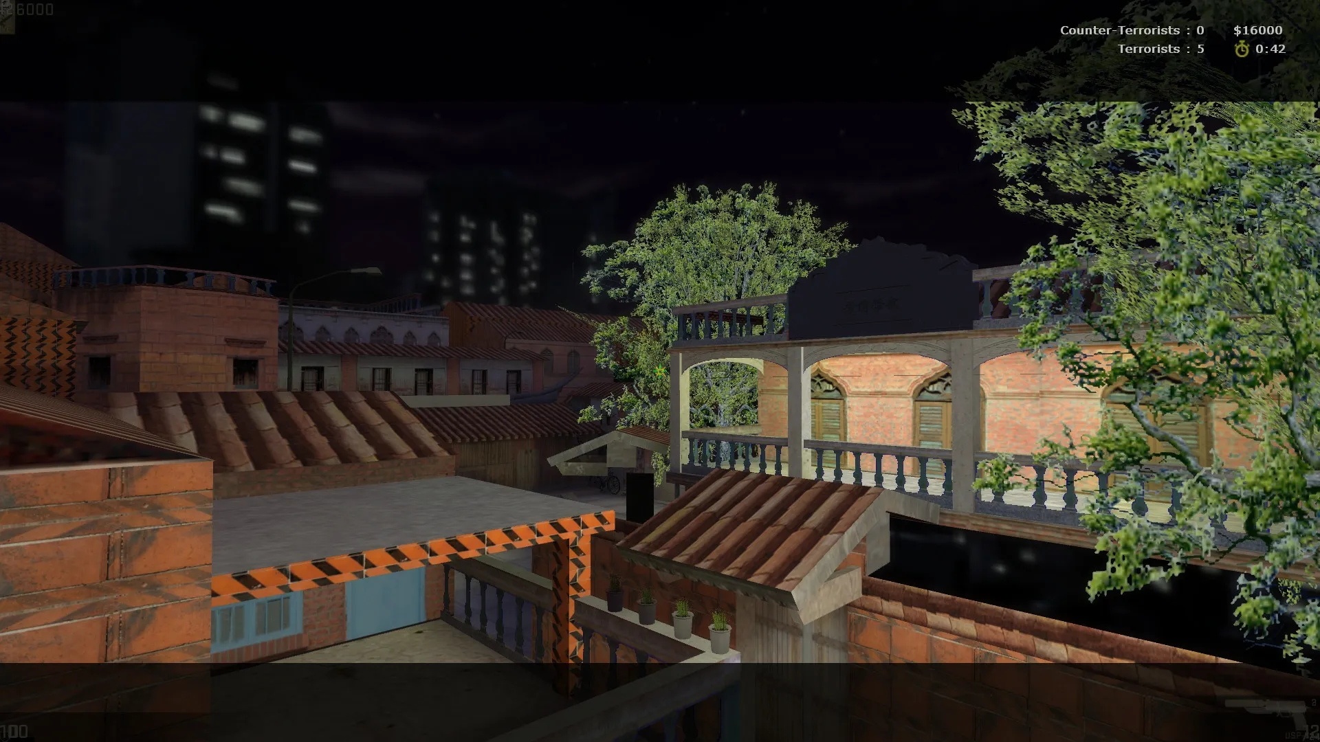 Скриншот  de_carpcity_night — ночная DE карта для CS 1.6: точки, маршруты, .nav и оптимизация