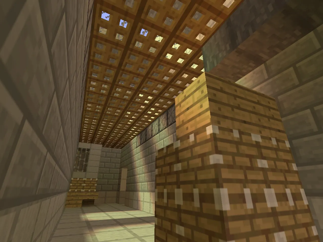 Скриншот  Карта de_cache_minecraft для CS 1.6: планировка, тактика Т/КТ, .nav для ботов, оптимизация