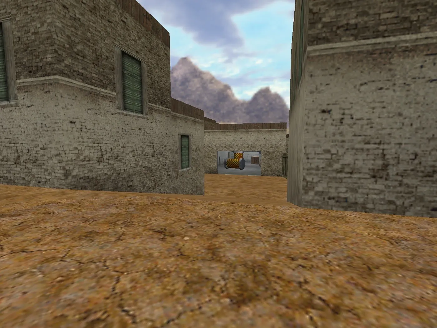 Скриншот  Карта de_greybore для CS 1.6: зоны, точки, баланс сторон, .nav для ботов и оптимизация wpoly/epoly