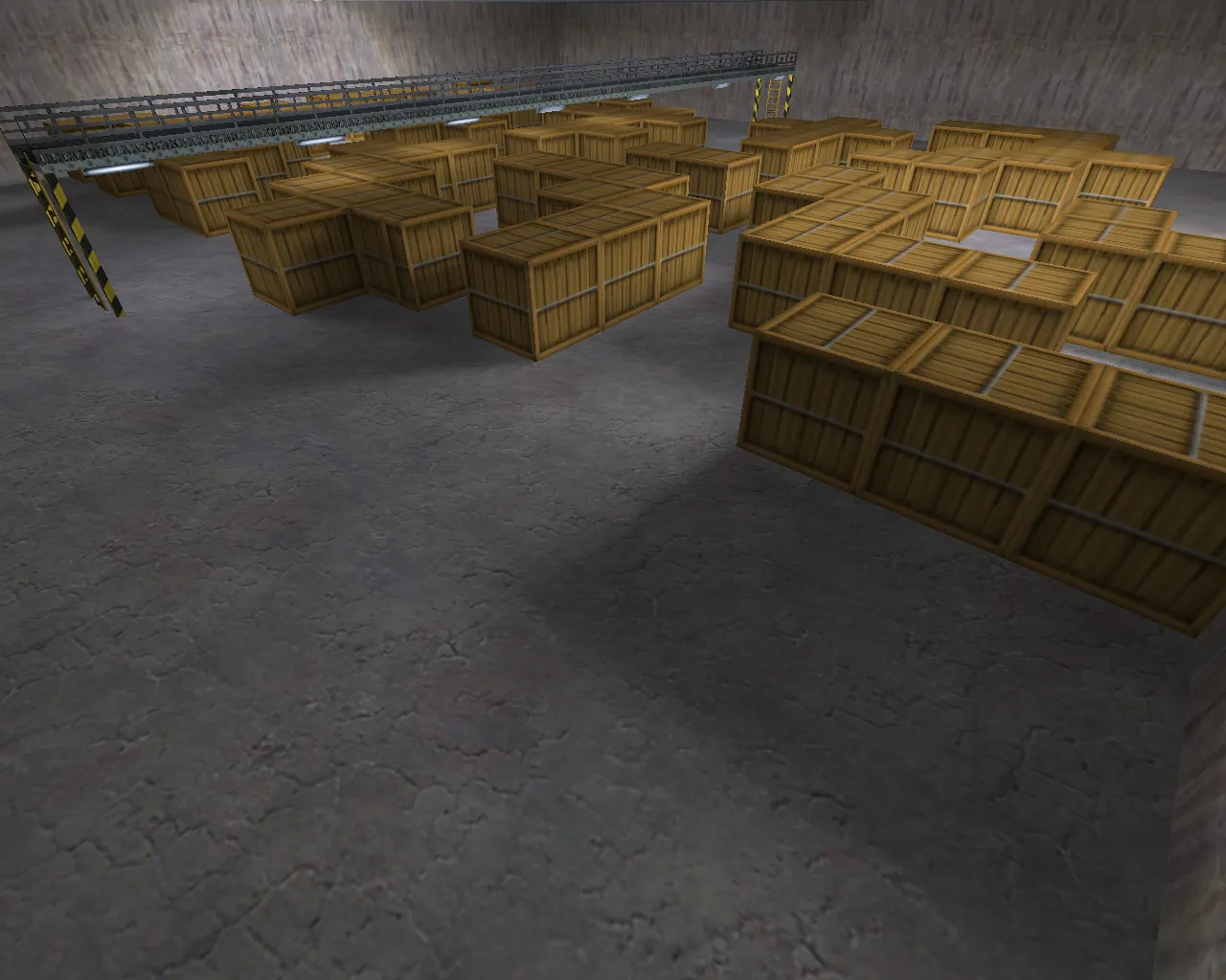 Скриншот  aim_deagle5 для CS 1.6: карта для тренировки Deagle, точки, боты .nav, оптимизация