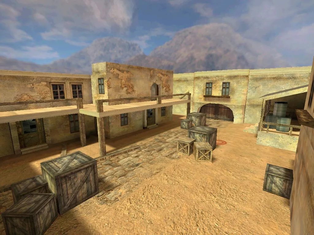 Скриншот  Карта de_wraith для CS 1.6: тактика и особенности