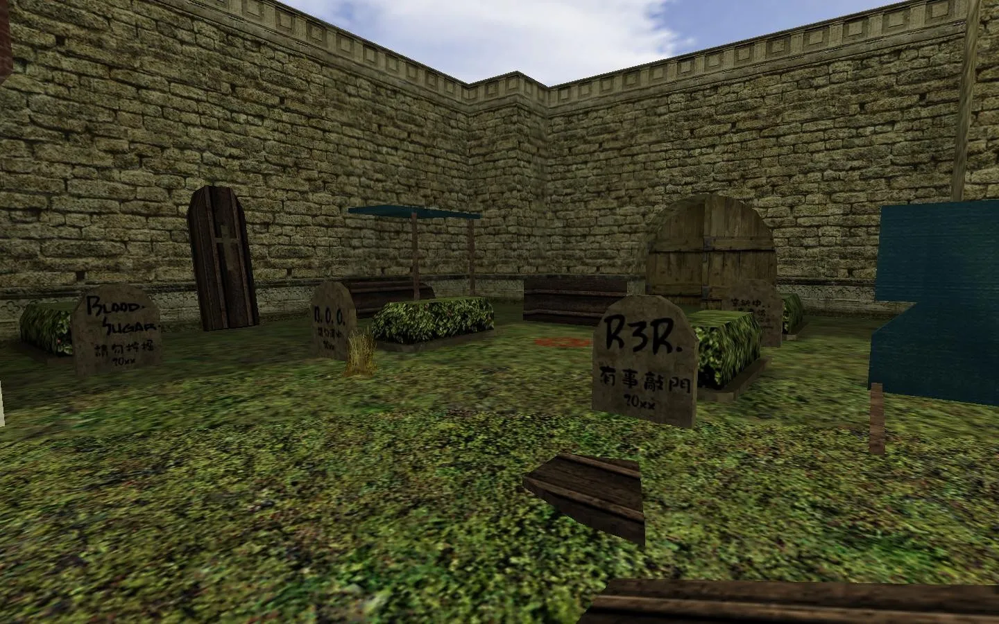 Скриншот  Карта de_crime для CS 1.6: точки, маршруты, баланс сторон и .nav для ботов