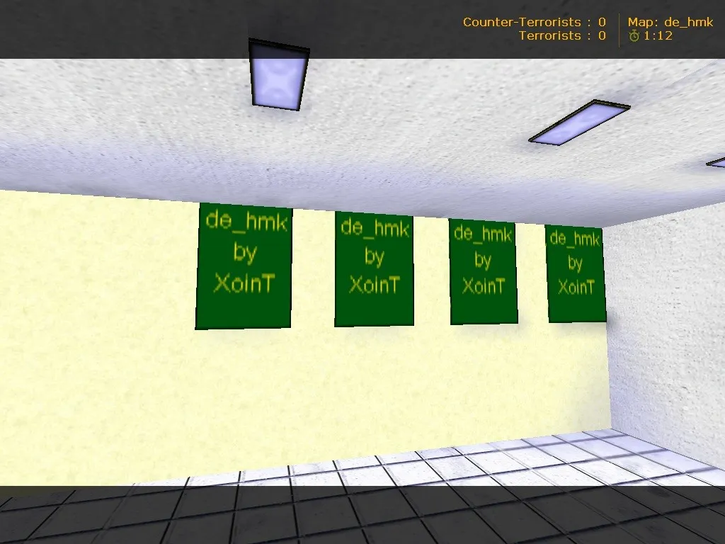 Скриншот  Карта de_hmkv4 для CS 1.6 - Тактические особенности и детали
