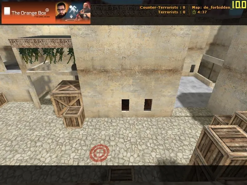 Скриншот  de_forbidden_zone для CS 1.6: тактика, точки, .nav для ботов и оптимизация wpoly/epoly