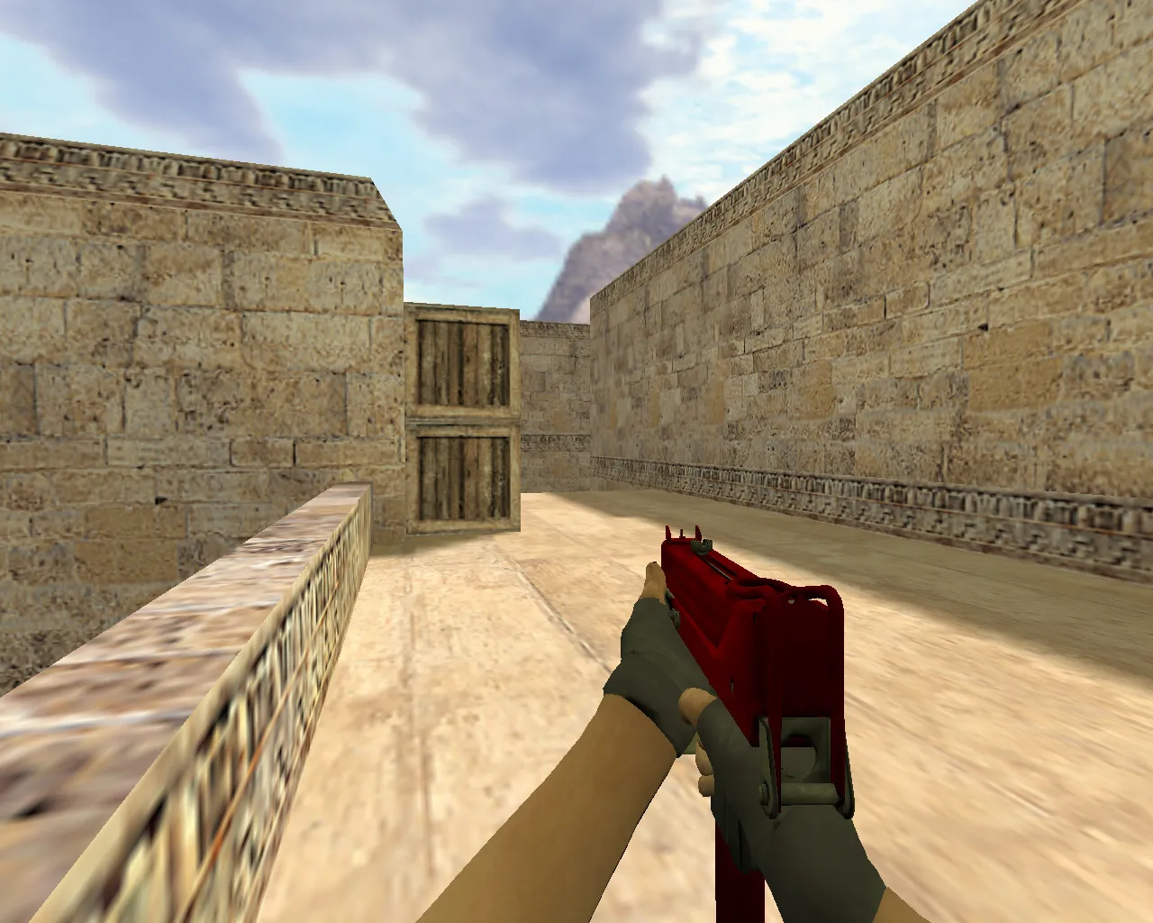 Скриншот Модель «MAC-10 Карамельное яблоко» для CS 1.6 - Загрузите Сейчас