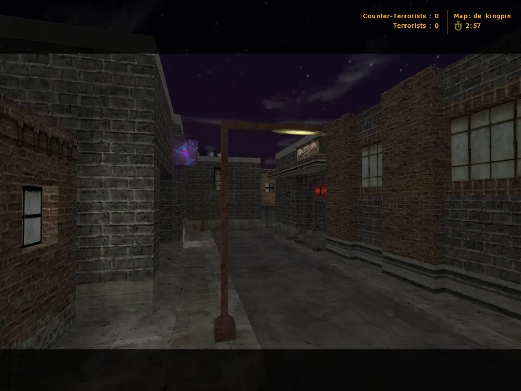 Скриншот  Карта de_kingpin для CS 1.6 - Тактические особенности и оптимизация
