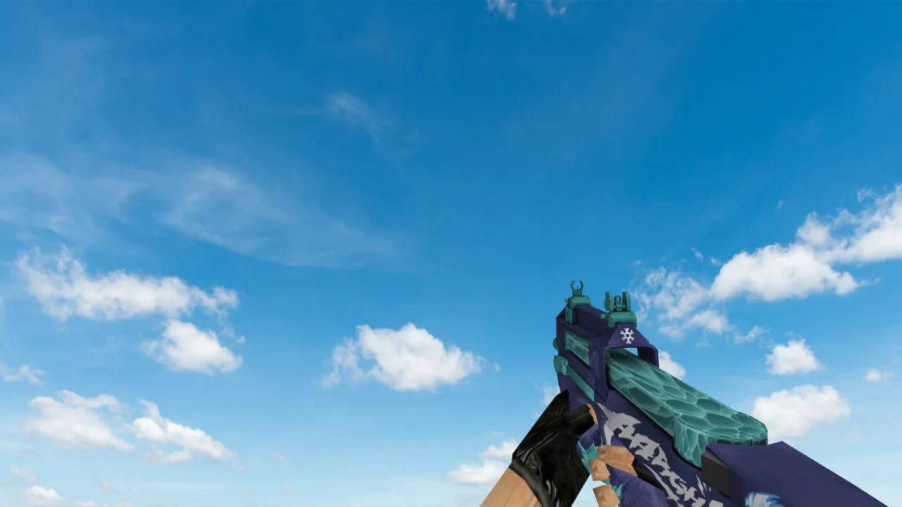 Скриншот Модель «P90 Yeti» для CS 1.6 - Эффективное оружие для победы