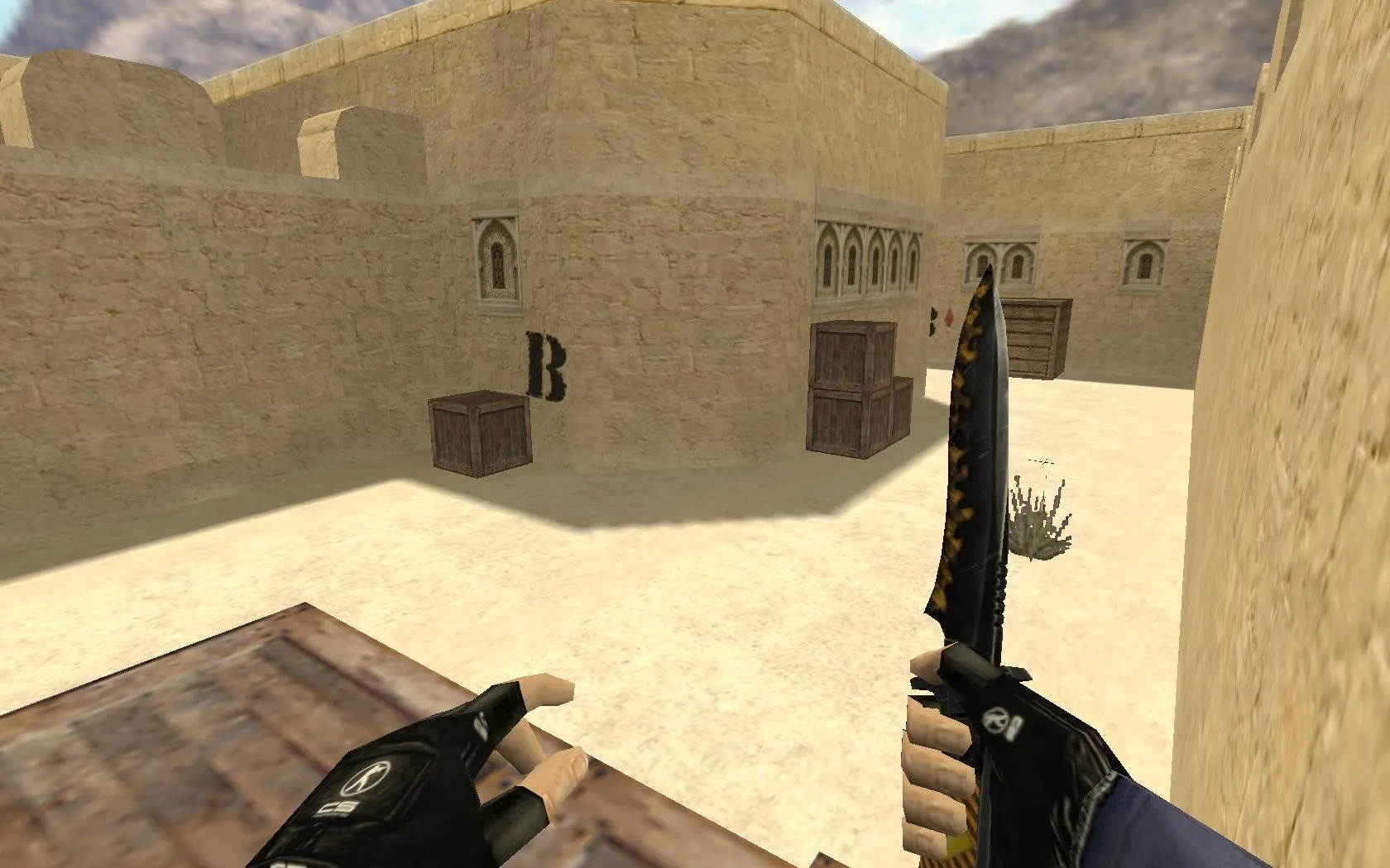 Скриншот  Карта de_sandman для CS 1.6: Технический обзор и стратегии