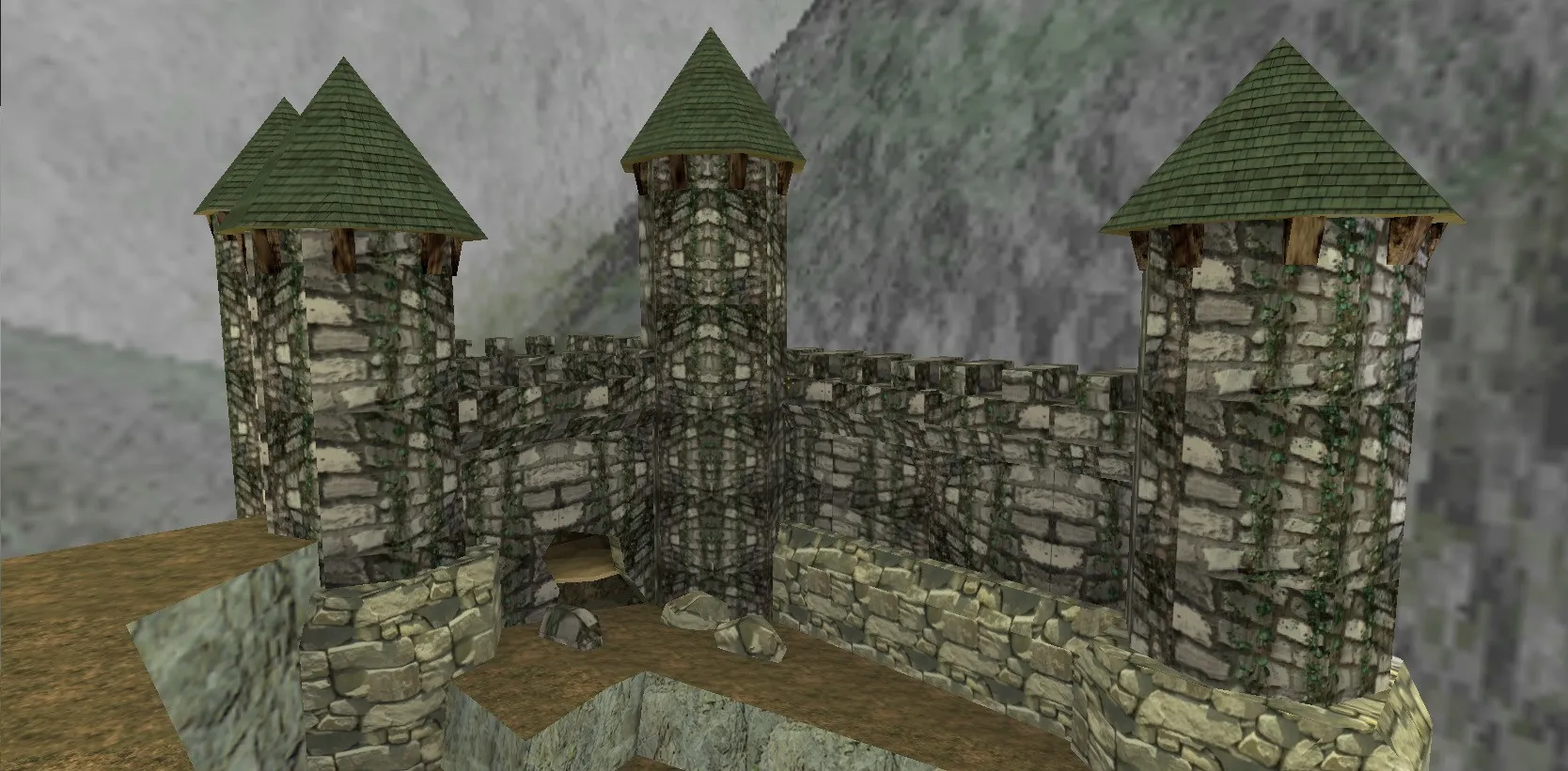 Скриншот  Карта de_as_rook для CS 1.6: точки, раунды, .nav для ботов и оптимизация wpoly/epoly