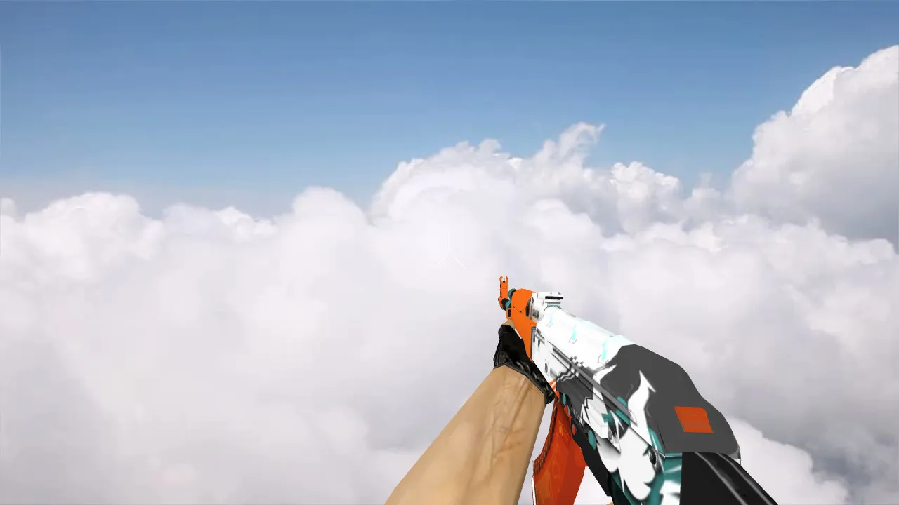 Скриншот Модель «AK-47 Arckos» для CS 1.6: Уникальный стиль и высокое качество