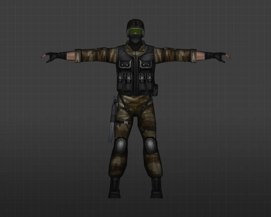 Скриншот Модель «Американские солдаты» для CS 1.6 - Уникальные скины и высокое качество