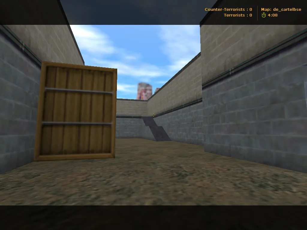 Скриншот  Карта de_cartelbse для CS 1.6: баланс сторон, точки под раунд и оптимизация wpoly/epoly