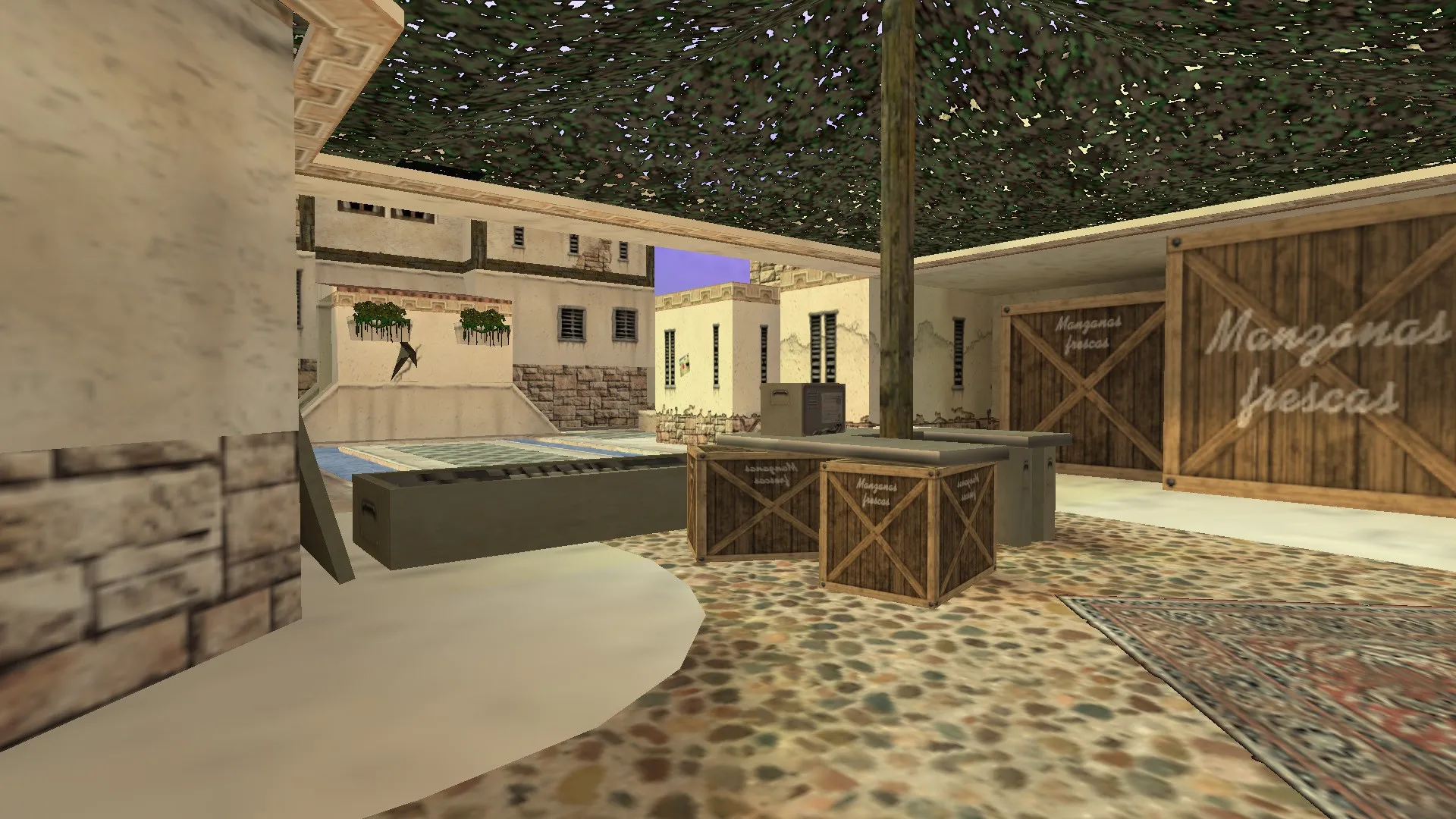 Скриншот  de_52leon CS 1.6: обзор карты, тактика за CT/T, точки контроля, оптимизация и .nav для ботов