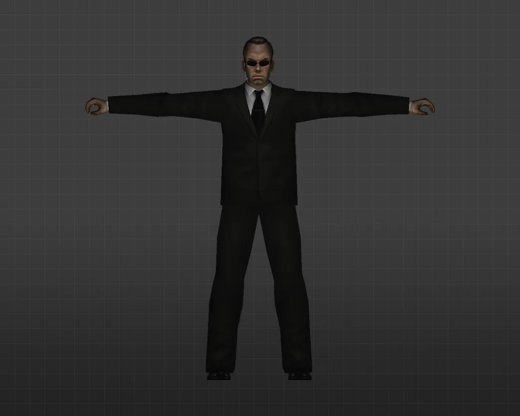 Скриншот Модель «Агент Смит» для CS 1.6 - Уникальный скин для настоящих агентов