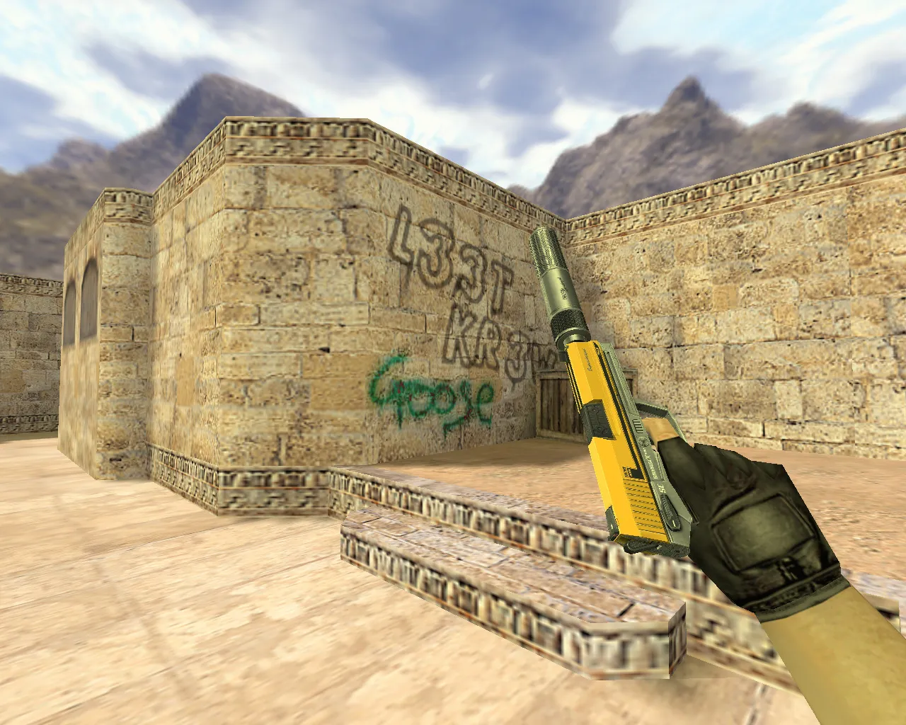 Скриншот Модель «USP Топливный инжектор» для CS 1.6 - Оружие с уникальным дизайном