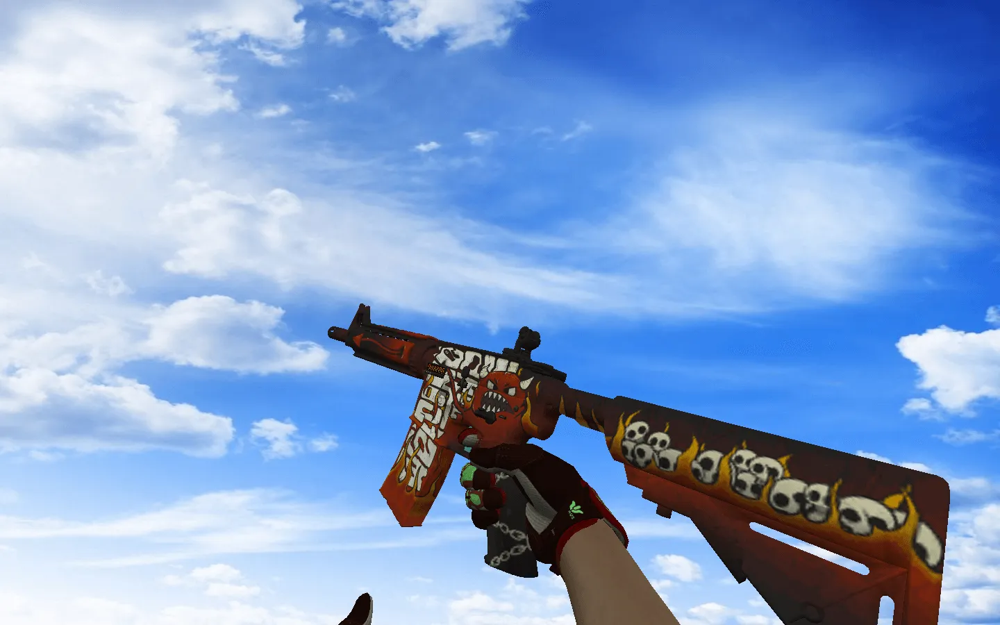 Скриншот  Пак оружия CS 1.6 «Окисление бронзы»: спортивные перчатки, v_/p_/w_ модели, анимации осмотра и звуки