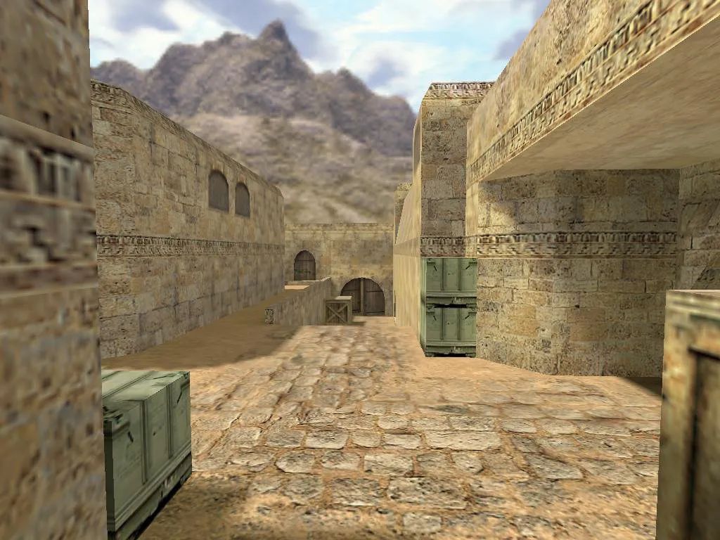Скриншот  Карта lethal_de_dust2_mirror для CS 1.6 - Погрузитесь в тактические бои