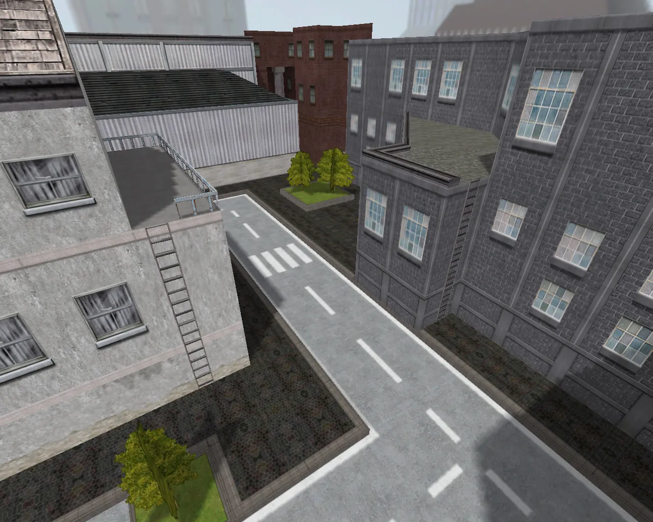 Скриншот  Карта cs_assault23b для CS 1.6: баланс сторон, точки, тактика, .nav для ботов и оптимизация