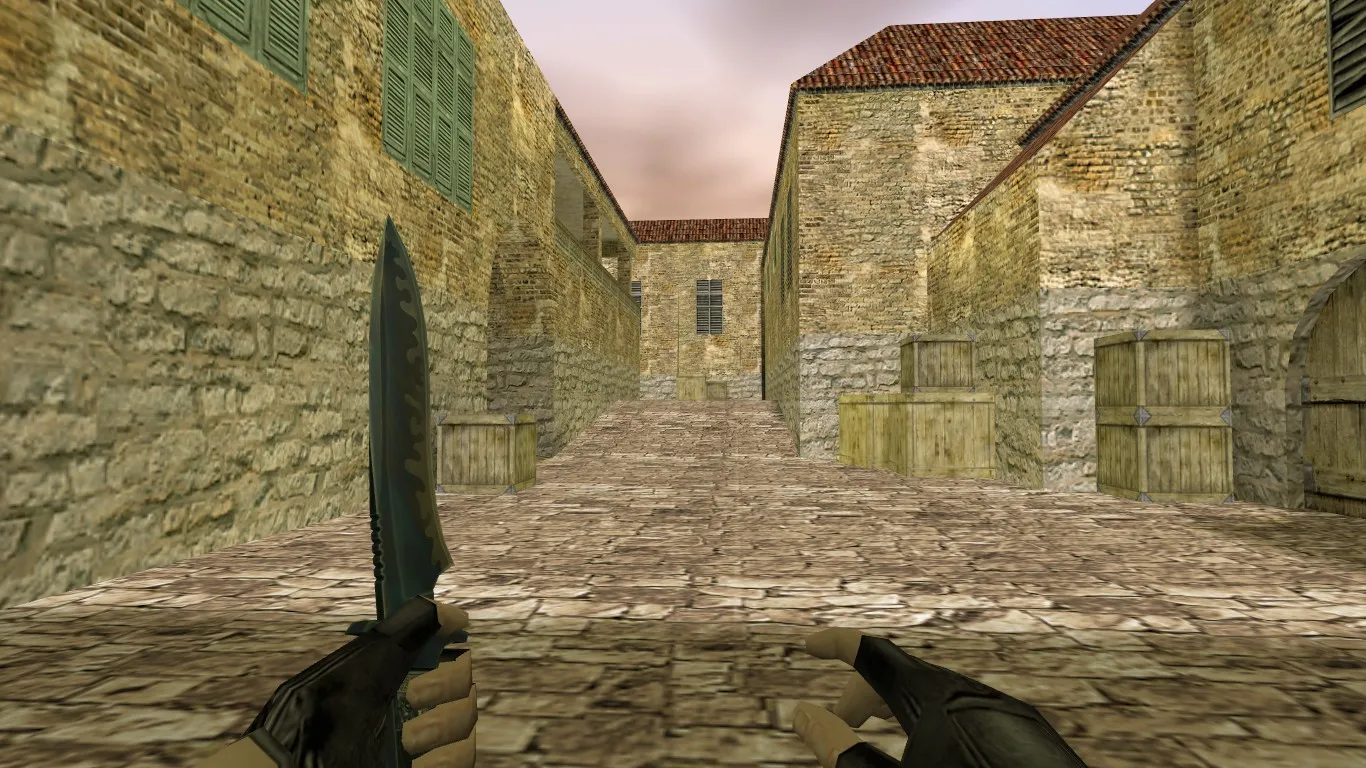 Скриншот Карта de_inferno_2x2_2 для CS 1.6 - Тактика и особенности