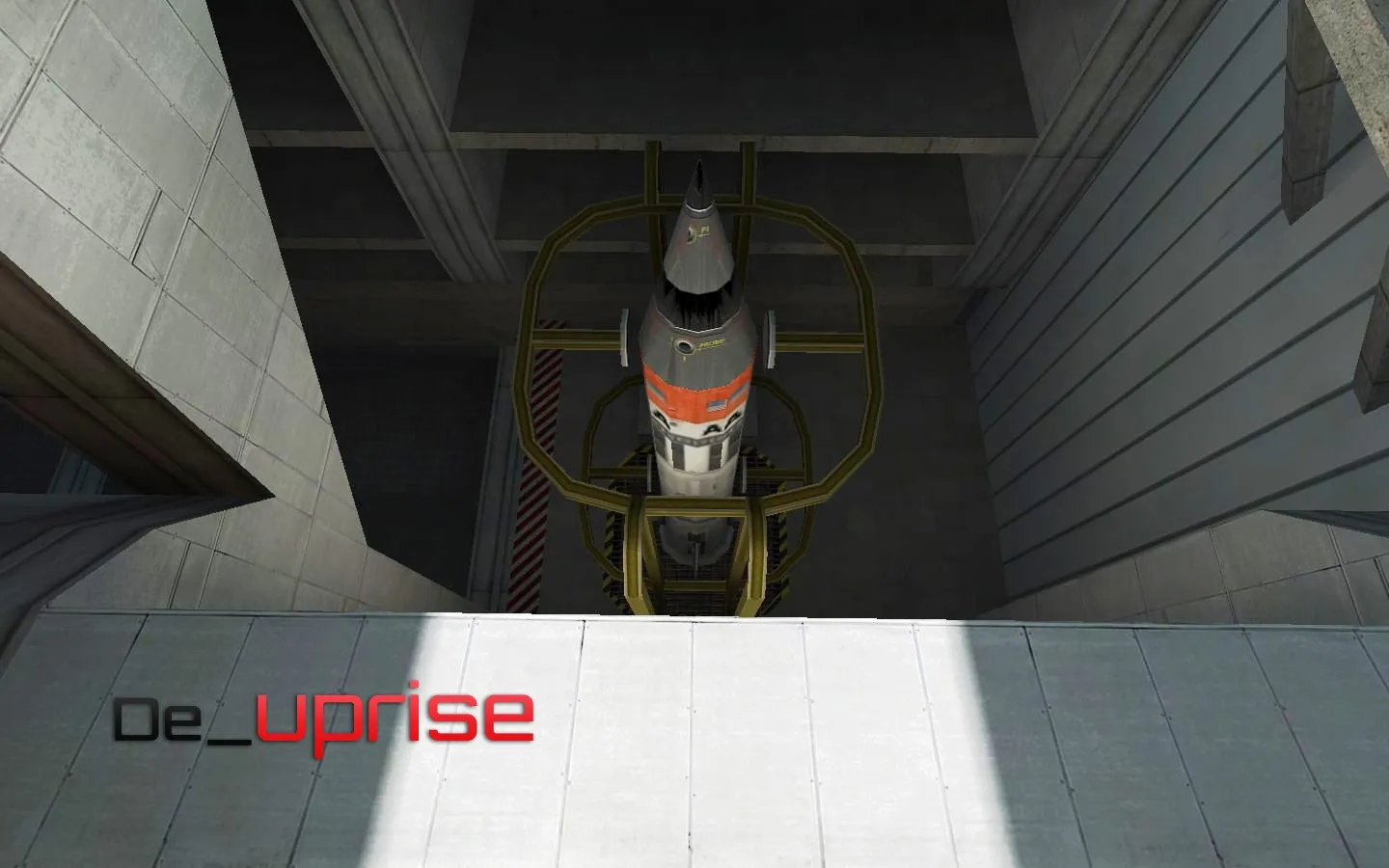 Скриншот Карта de_uprise для Counter-Strike 1.6: Тактические преимущества и особенности