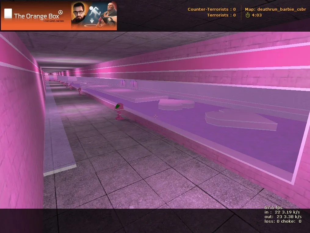 Скриншот Карта «deathrun_barbie_csbr» для CS 1.6