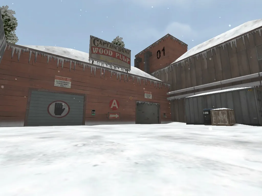 Скриншот  Карта de_icicle для CS 1.6 - Тактики и особенности