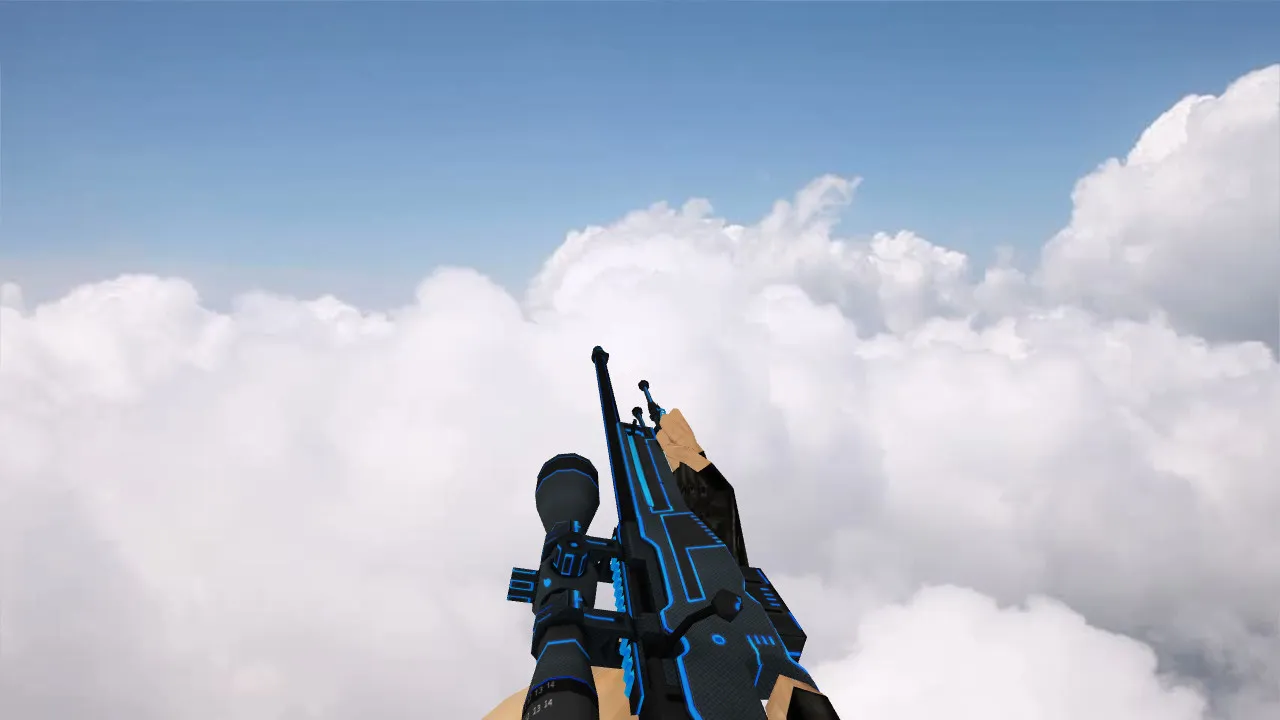 Скриншот Модель AWP Plasmax для CS 1.6 – Идеальный выбор для игроков