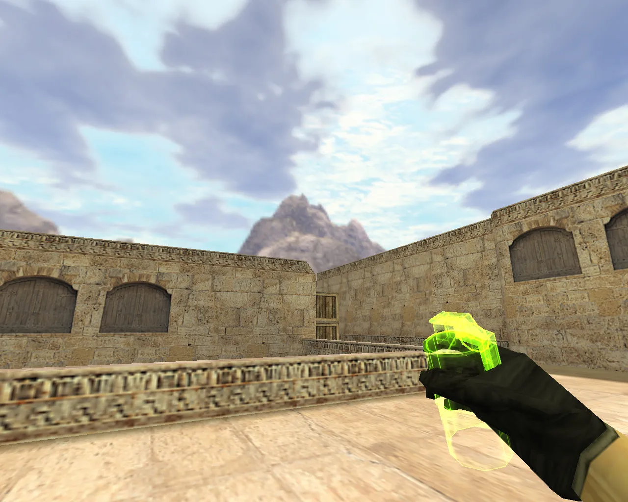 Скриншот Модель «Прозрачные гранаты ТРОН» v_ для CS 1.6: звуки, анимация осмотра, текстуры и v/p/w модели под гранаты