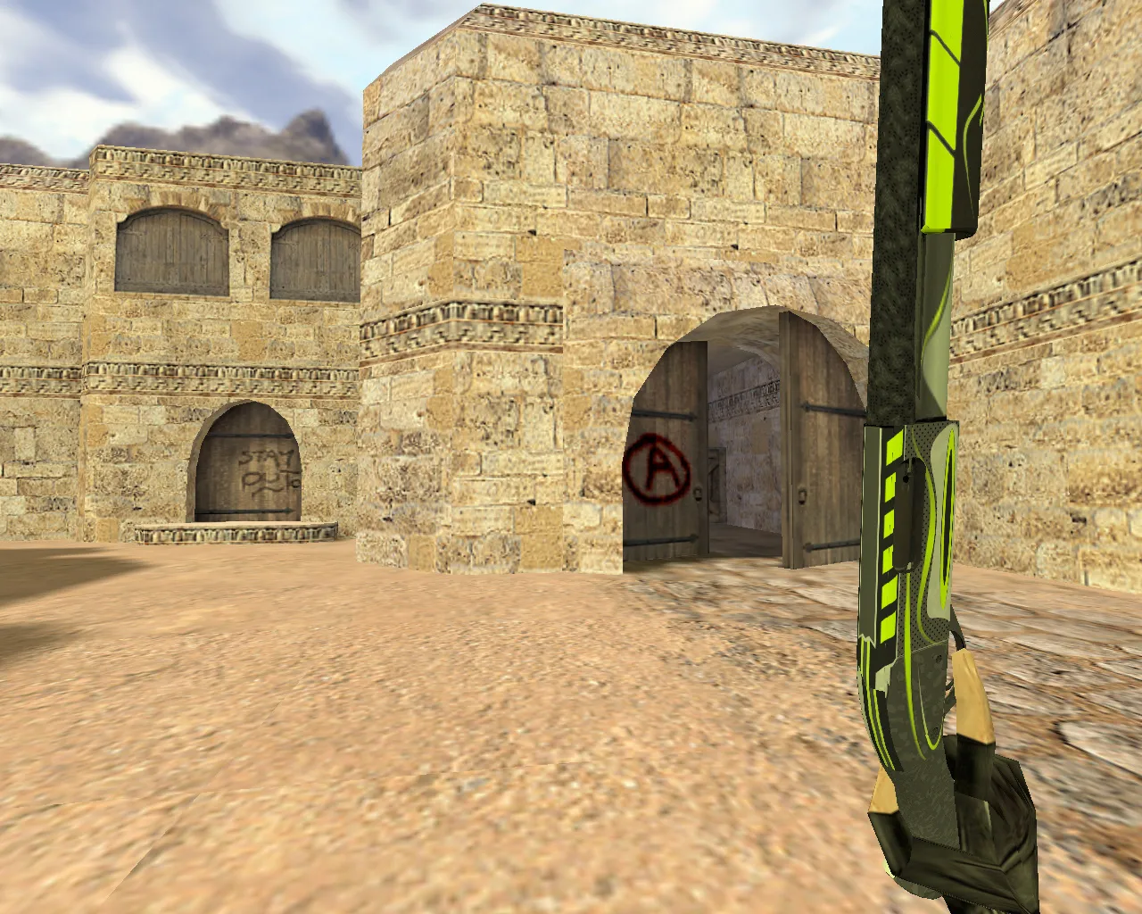 Скриншот Модель «Sawed-off В центре внимания» для CS 1.6