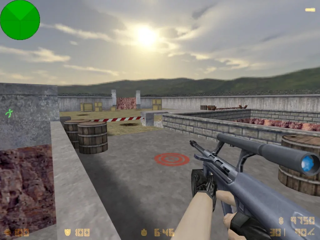 Скриншот  de_amca карта для CS 1.6: баланс сторон, тактика, точки, .nav и оптимизация wpoly/epoly