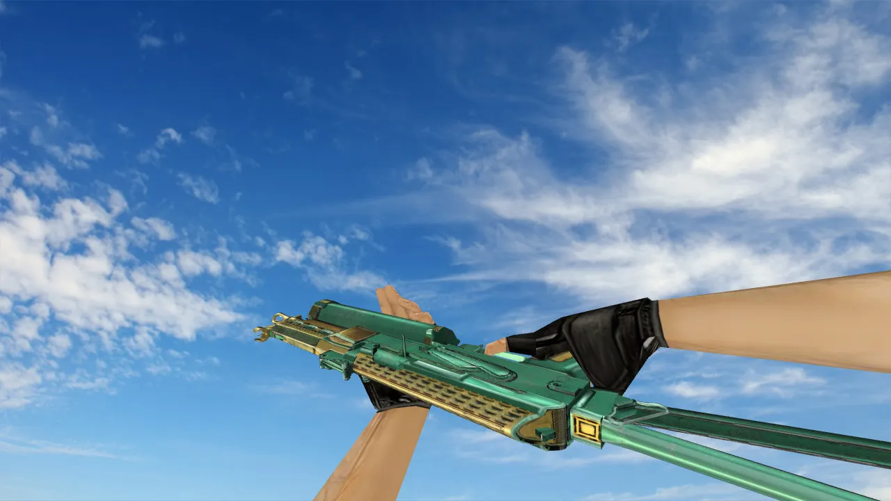 Скриншот Модель «PP-19 Bizon Vacuum» для CS 1.6 - Качественные текстуры и анимация